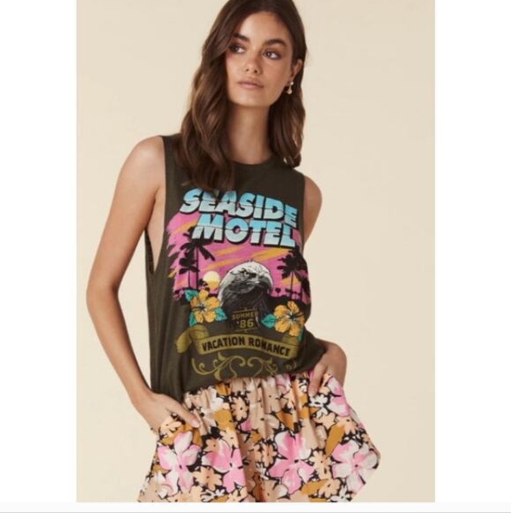 For Alexisdante Only Spell Seaside Motel Tank